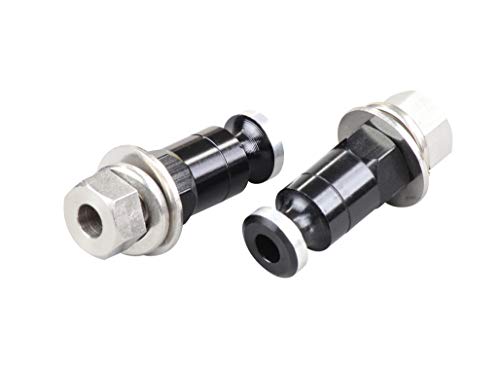 ポッシュフェイス(POSH FAITH) バイク用品 アルミウインカーステー ブラック 010103-06