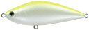 タックルハウス(TackleHouse) ジグミノー R.D.C シンキングシャッド ヘビーウェイト 70mm 23g パールホワイトチャートバ(4)