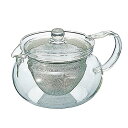 HARIO(ハリオ) 茶茶急須 丸 実用容量450 耐熱ガラス プレゼント ギフト 贈り物 CHJMN-45T
