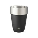 thermo mug(サーモマグ) スタッキングタンブラー ブラック M 410 【STACKING TUMBLER】ST22-41