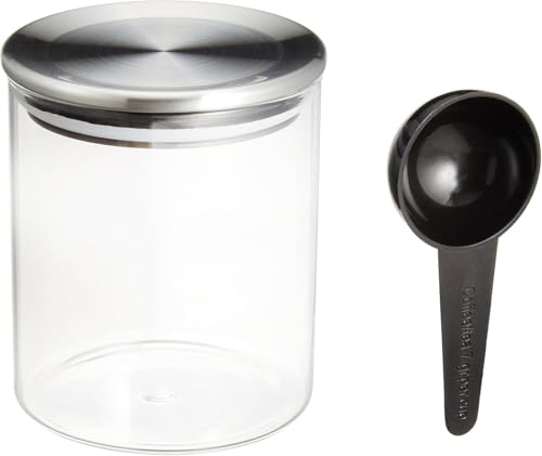 CASUAL PRODUCT スタンダードガラスキャニスター ステンレスリッド 400 576850 耐熱ガラス