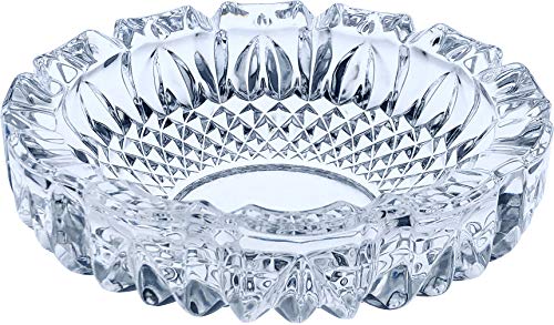 東洋佐々木ガラス 灰皿 約φ18.5×5.6cm トレド 大 日本製 食洗機対応 P-05508-JAN