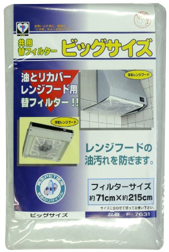 新北九州工業 換気扇 フィルター ビッグサイズ 75×215cm