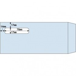 ヒサゴ 窓つき封筒(給与明細用) MF31