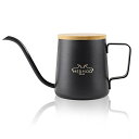 MERMOO YILAN コーヒーポット1人 ドリップポット 350 コーヒー ケトル 細口 ステンレス ドリップケトル 1杯 注ぐ コーヒー