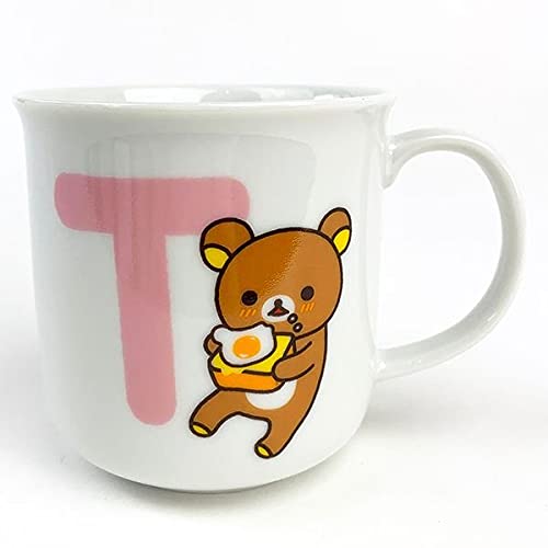 マリモクラフト リラックマ イニシャルマグ T 7.5×7.5cm MRK-100T(3)