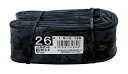 サギサカ(SAGISAKA) 自転車用 タイヤチューブ 26×1.5~2.125 パッケージなし 英式 26型HE対応 ブラック 61664