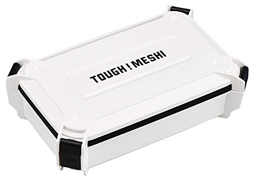 OSK オーエスケー TOUGH! MESHI ランチボックス(仕切付) BL-35H ホワイト