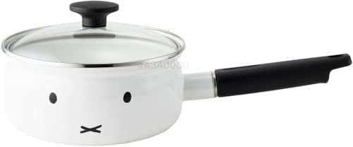 富士ホーロー(Fuji Horo) 片手鍋 18cm ミッフィーフェイス MFF-18S