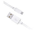 エアージェイ 【+ECO】microUSBケーブル 充電・データ転送 2m ホワイト UKJ-E2A2M WH(4)