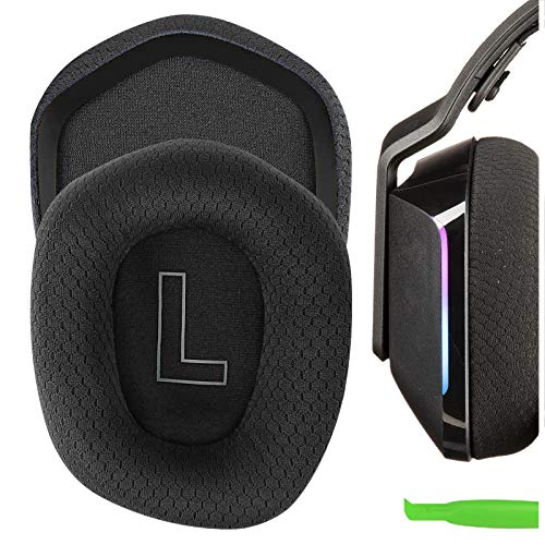 Geekria イヤーパッド Comfort 互換性 パッド ロジクール Logicool G733 ヘッドホンに対応 イヤパッド/イヤークッシ