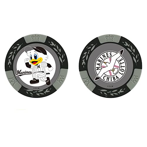 グレー/-/MK0330・Color:グレー・千葉ロッテマリーンズのメインマスコットキャラクター「マーくん」ゴルフマーカー。・大判で遠くからでも見やすいコインマーカー。・嬉しい両面別デザイン。その日の気分でお使いください。・■ サイズ：Φ40mm×T4mm ■ 素材：プラスチック （内部に鉄が入っていますが、磁力への反応は微弱です）・※本品に台座は付属しません。ポケット等に入れて持ち運びください。いつも元気で運動が大好きなカモメの男の子。 「千葉ロッテマリーンズファン」はもちろん、 いつもチャレンジをし続ける貴方にぴったりのゴルフマーカーです。