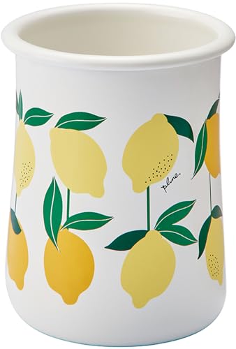 豊琺瑯 plune カトラリースタンド レモン サイズ：約W9.3 D9.3 H12 PKS-103