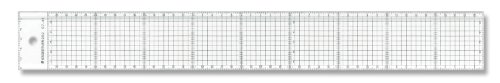 ステッドラー 定規 溝付 方眼 カッティング 45cm 962 07-45