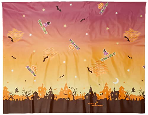 テーブルクロス ハロウィン 120×150cm パープル