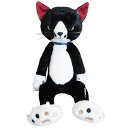 スクラッチ ぬいぐるみ(L) 猫 高さ38cm ソックス