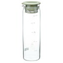 HARIO(ハリオ)水出し茶ポット 実用容量1000 スモーキーグリーン 耐熱ガラス製 熱湯・食洗器OK 冷水筒 日本製 MD-10-SG