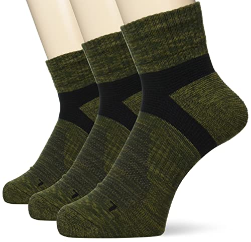 [グンゼ] 靴下 ソックス アクティブスタイル テーピング アーチサポート ショート丈 同色3足組 メンズ ..