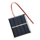 Aicosineg ミニソーラーパネル ソーラーパネル 単結晶シリコン太陽電池パネル 太陽電池パネル 太陽光パネル 0.36W 2V 1個入り
