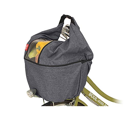 MARUTO(マルト) 前用ハーフクリアバスケットカバー D2F-CMK2 ブラック(4)