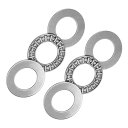Kozelo 2個 AXK1730 スラスト針状ころ軸受 17mm x 30mm x 2mm ワッシャー付き 搬送機器用 クロム鋼
