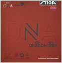 STIGA(スティガ) 卓球 ラバー テンション系裏ソフト DNA ドラゴングリップ 55° レッド MAX 1712090523