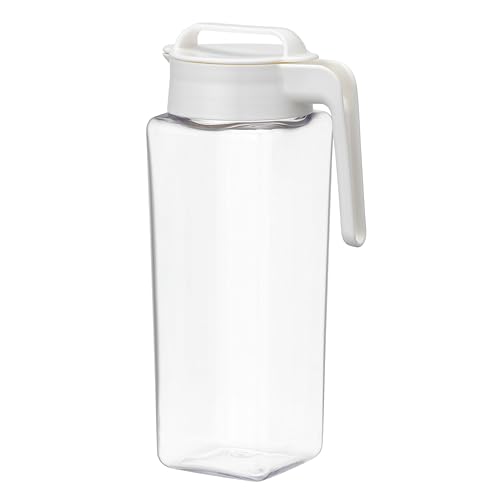 岩崎工業 ラストロウェア スクエア ピッチャー 冷水筒 耐熱 縦横置き 2.1L 日本製 麦茶ポット 冷茶 ボトル 冷水ポット お茶ポット 水出