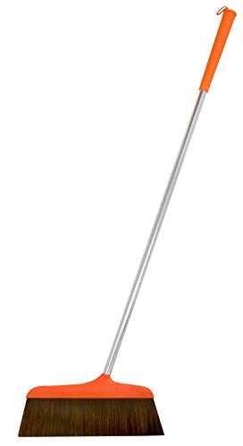 早川工業 ワルツホーキ オレンジ 30X98X3cm HY19147