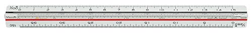 乐天商城 - シンワ測定(Shinwa Sokutei) 三角スケール 土地家屋調査士用 A-15 JIS 15cm 74969