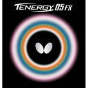 バタフライ(Butterfly) 卓球 ラバー テナジー・05・FX 裏ソフト テンション (スピン) 05900 ブラック 厚