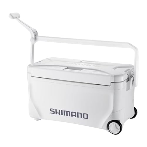 乐天商城 - シマノ(SHIMANO) クーラーボックス スペーザ ベイシス 25L キャスター NS-D25Y ピュアホワイト