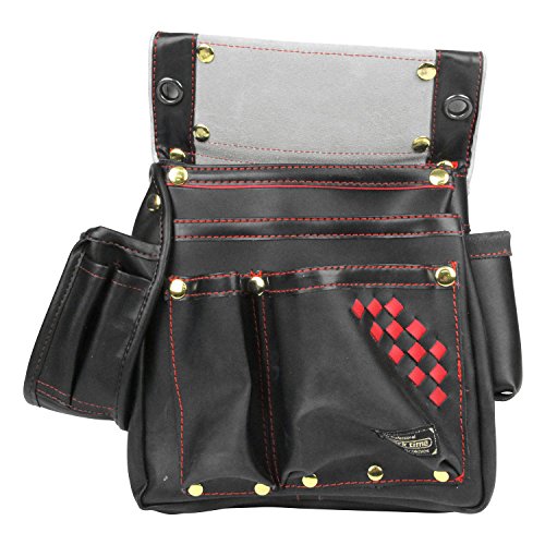 コヅチ 仮枠袋 墨壺差付 大工職人仕様 黒 SH-614