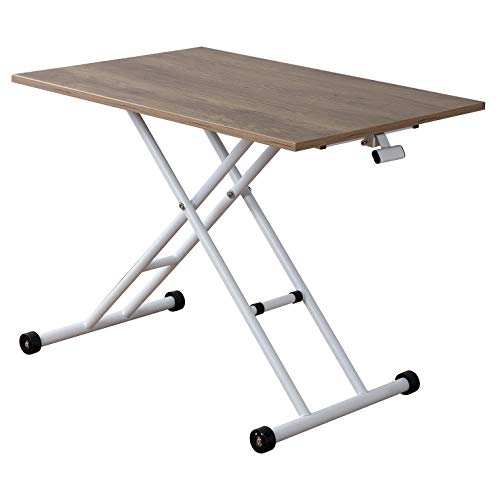 武田コーポレーション ガス圧昇降式テーブル 9060 NA ナチュラル 90×60×71.5 昇降式 T8-GST90NA