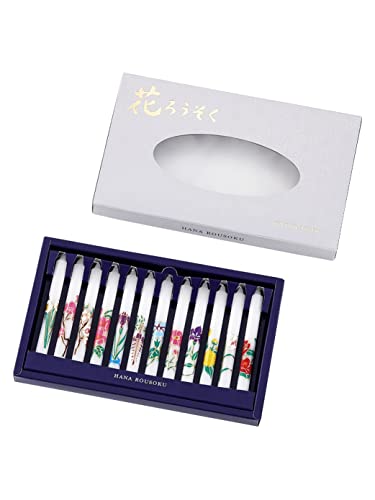 仏具のマルエス(Maruesu) マルエス ろうそく 花 絵 1号5 12本入り 1時間 お盆 仏壇 墓 参り 法事 直径1×10cm 10セン 仏具のマルエス(Maruesu) マルエス ろうそく 花 絵 1号5 12本入り 1時間 お盆 仏壇 墓 参り 法事 直径1×10cm 10セン