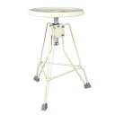 ダルトン(Dulton) 椅子 スツール クリッパー2 アイボリー 高さ440~480×幅385×奥行350mm STOOL ''CLIPPER
