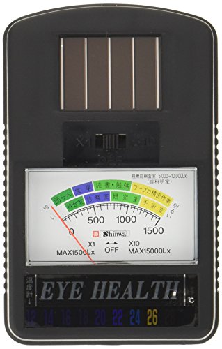 シンワ測定(Shinwa Sokutei) 照度計 アイヘルス 78604