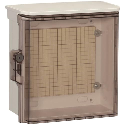 乐天商城 - 日東工業 キー付耐候プラボックス・透明扉(屋根付) OPK12-2525CA