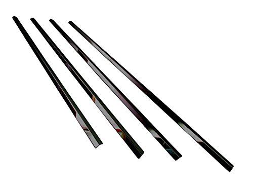 BRIGHTZ bB NCP 30系 超鏡面ブラックメッキステンレスウィンドウモール 4PC 【 WIN-BLA-001 】 4872