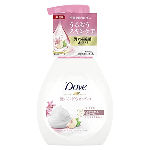 Dove(ダヴ) ハンドソープ 泡 ハンドウォッシュ 泡タイプ ピーチ&リリー 本体 240