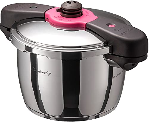 ワンダーシェフ wonderchef 圧力鍋 両手圧力鍋 5.5L IH対応 超高圧/高圧切替 時短 除菌力99.9% スチーム 浜田陽子 フル