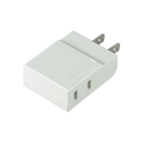 エルパ(ELPA) コンパクトタップ コンセント 電源タップ 2個口 15A 125V スイングプラグ A-CT002B(W) エルパ(ELPA) コンパクトタップ コンセント 電源タップ 2個口 15A 125V スイングプラグ A-CT002B(W)