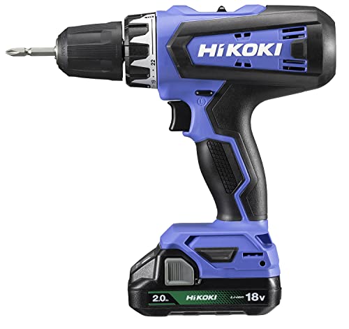 HiKOKI(ϥ) 18V ɥ쥹 ɥ饤Хɥ å 1.5~13mm 22ʥå 2.0Ah ӡ1 Ŵ...