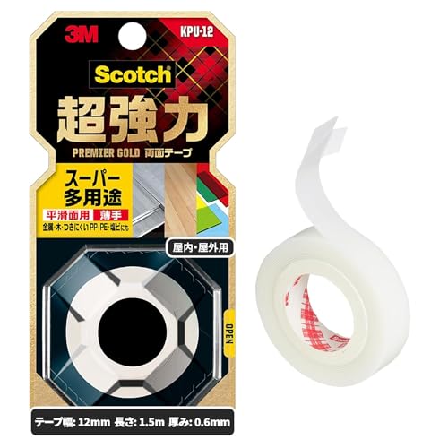 ꡼(3M) 3M ξ̥ơ Ķ ѡ¿  12mm Ĺ1.5m å KPU-12  ץߥ
