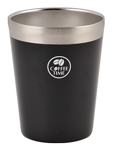 パール金属 ステンレス 真空 コンビニカップ ブラック HB-1894