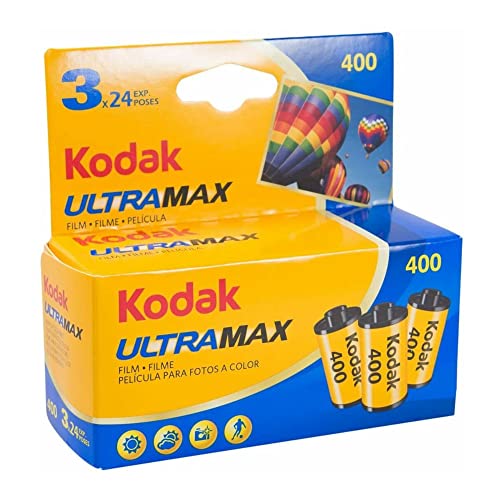 Kodak カラーネガフィルム ULTRAMAX 400 35mm 24枚撮 3本セット 6034052 Kodak カラーネガフィルム ULTRAMAX 400 35mm 24枚撮 3本セット 6034052