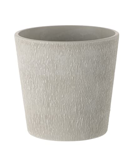 リッチェル ボタニー バークポットカバー 18型 ホワイト