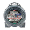 セフティー3(Safety-3) 草刈・刈払機用 耐久性約5倍 チタニウムナイロンコード 15m 四角型 3.0mm径(4)