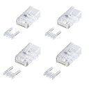サンワサプライ(Sanwa Supply) カテゴリ6RJ-45コネクタ(単線用) ADT-6RJ-10N