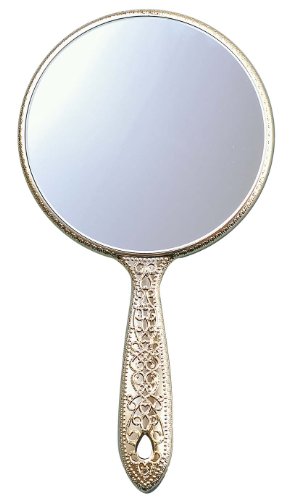 メッキハンドミラー S ゴールド