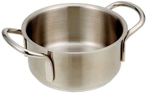 遠藤商事 業務用 ムラノ 外輪鍋 (蓋無)16cm IH対応 18-8ステンレス ASTH901